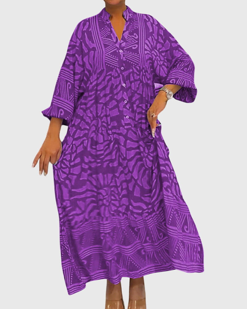 Marissa | Maxi Dress With Elegant Print