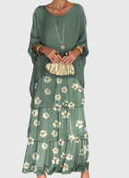 Bernadette | Long and Flowing Elegant Dress