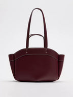 Large Capacity PU Leather Crossbody Handbag