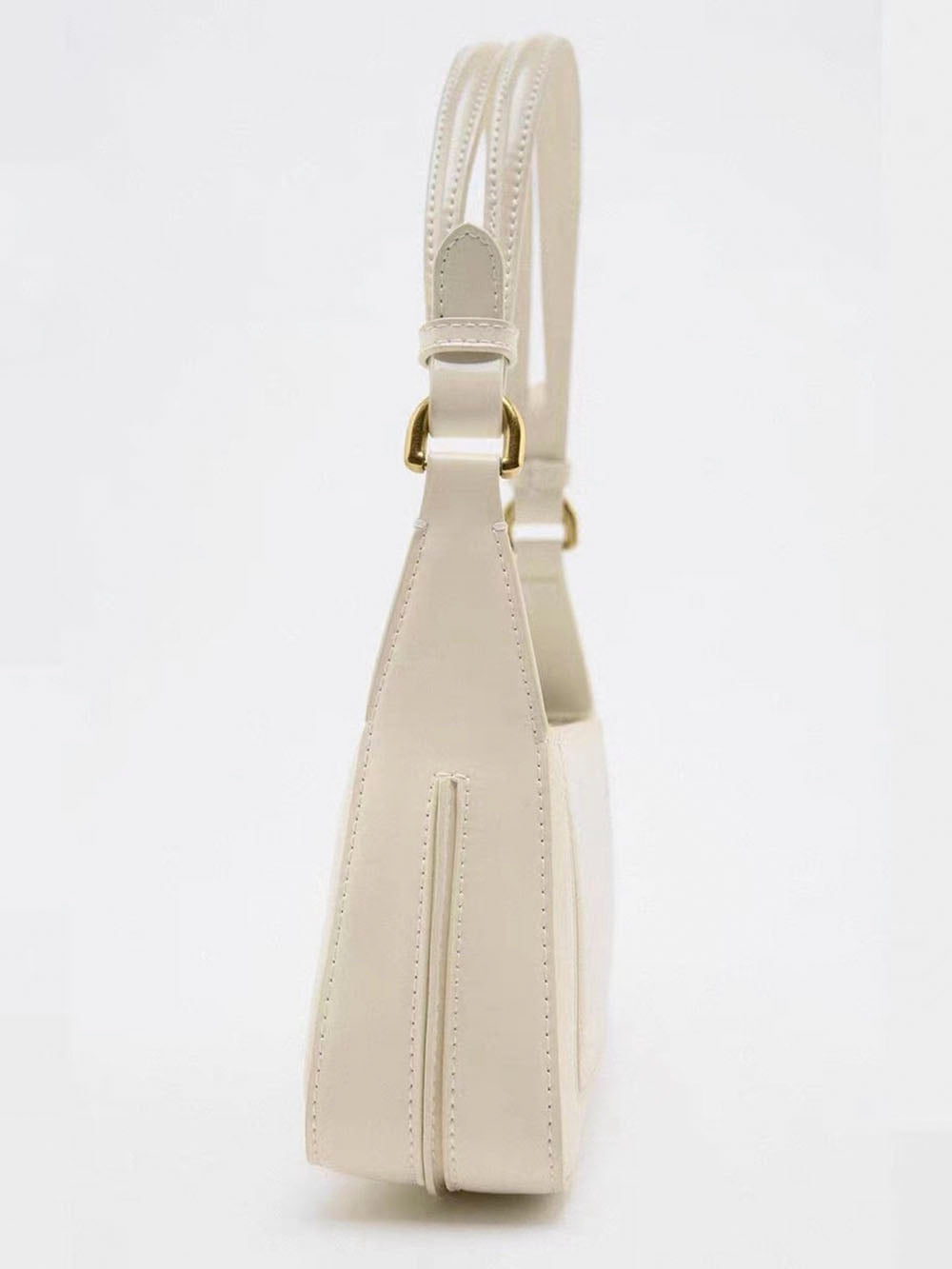 Square Faux | Patent Finished Shoulder Bag