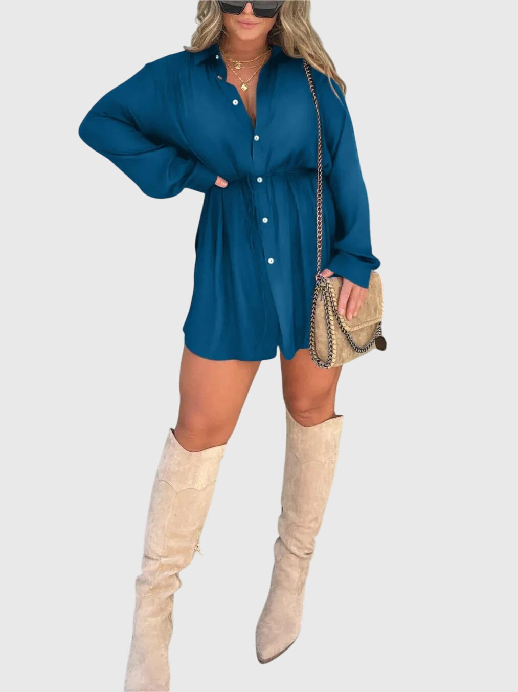 Faye | Elegant Romper Dress