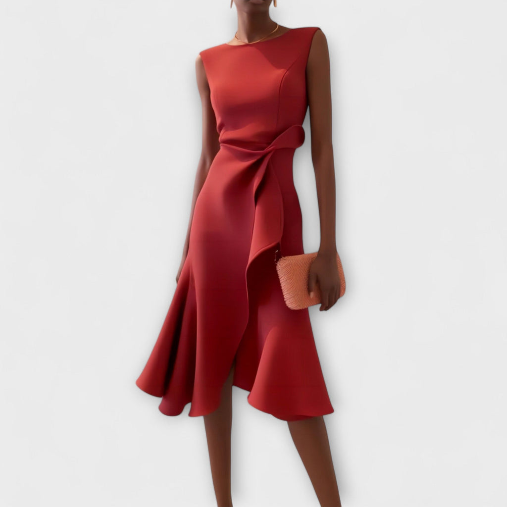 Misty | Sophisticated Midi Dress