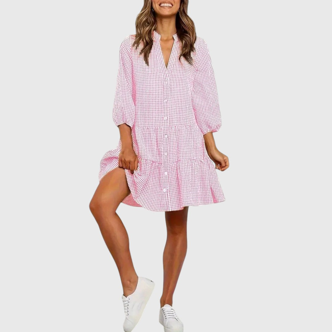Hester - Gingham Dream Dress