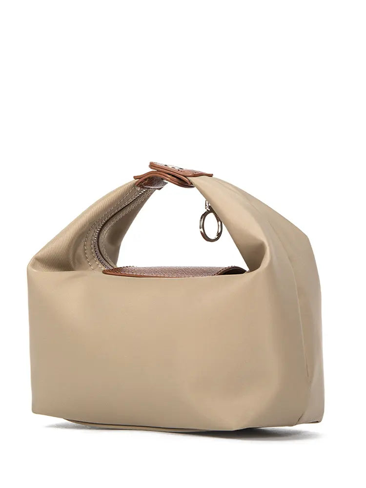 Colorblock | PU Leather Dumpling Shoulder & Crossbody Bag