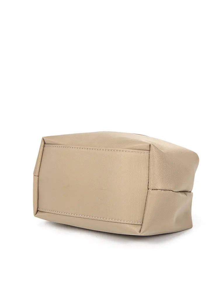 Colorblock | PU Leather Dumpling Shoulder & Crossbody Bag