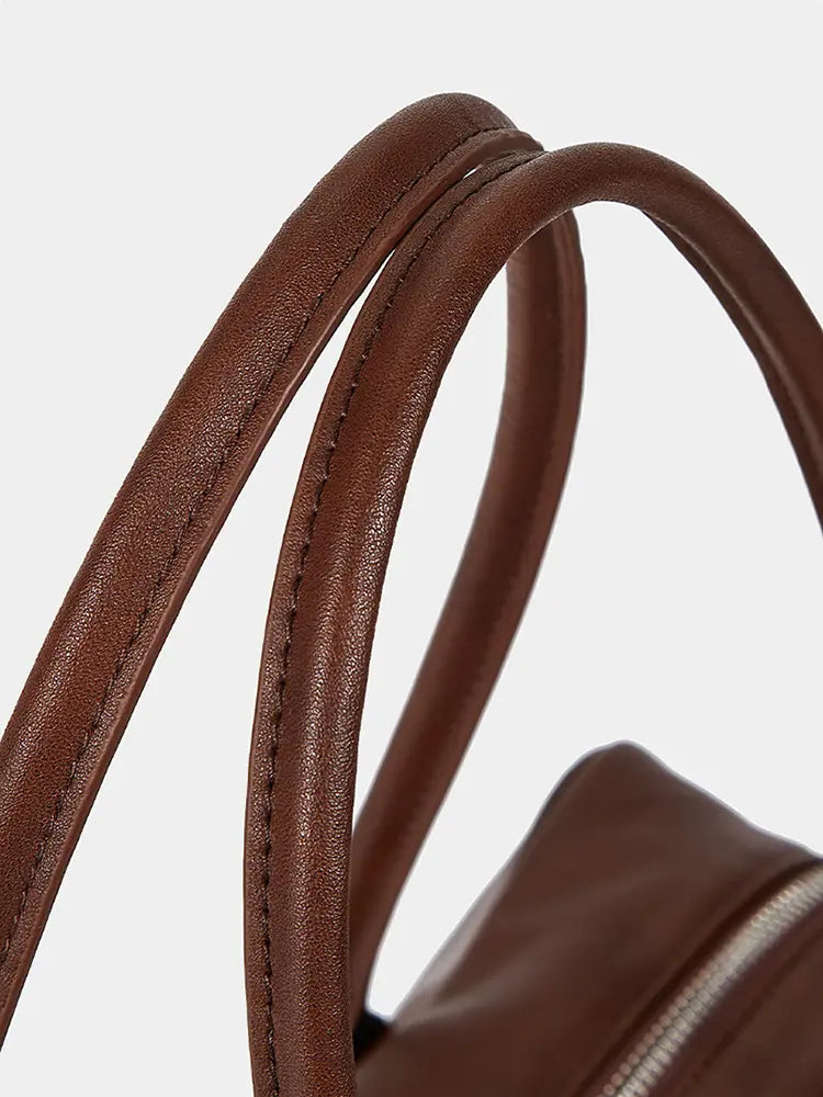 Vegetable | Tanned Leather Box Toast Bag