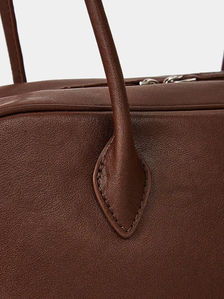 Vegetable | Tanned Leather Box Toast Bag