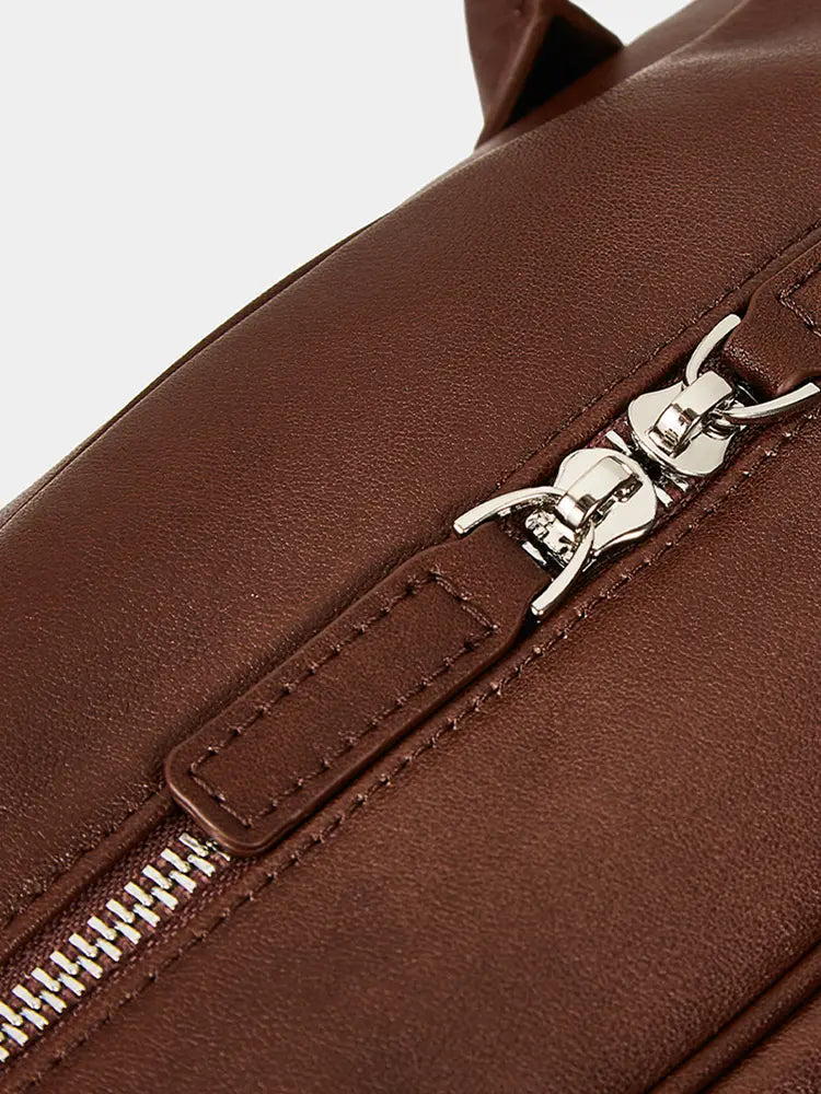 Vegetable | Tanned Leather Box Toast Bag