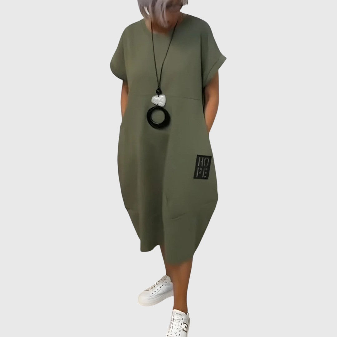 Drusilla  - Casual comfort dress with pocket