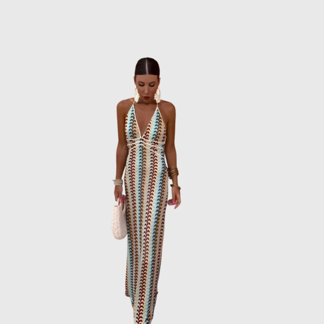 Liva - Boho Elegance Maxi Dress
