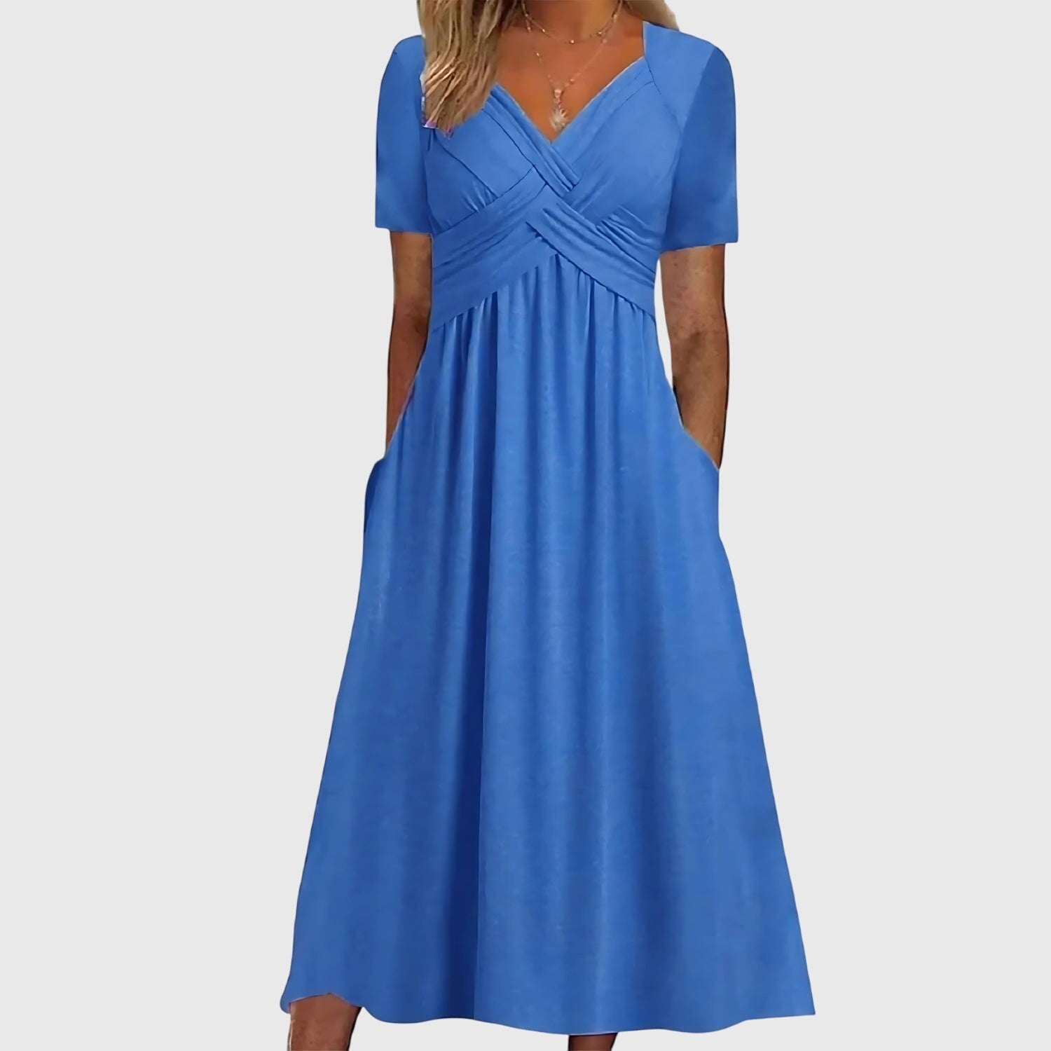 Veronica | Midi Dress with Tummy Control