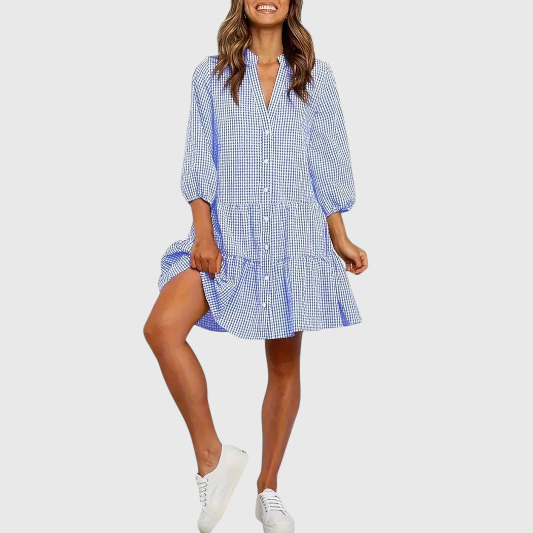 Hester - Gingham Dream Dress