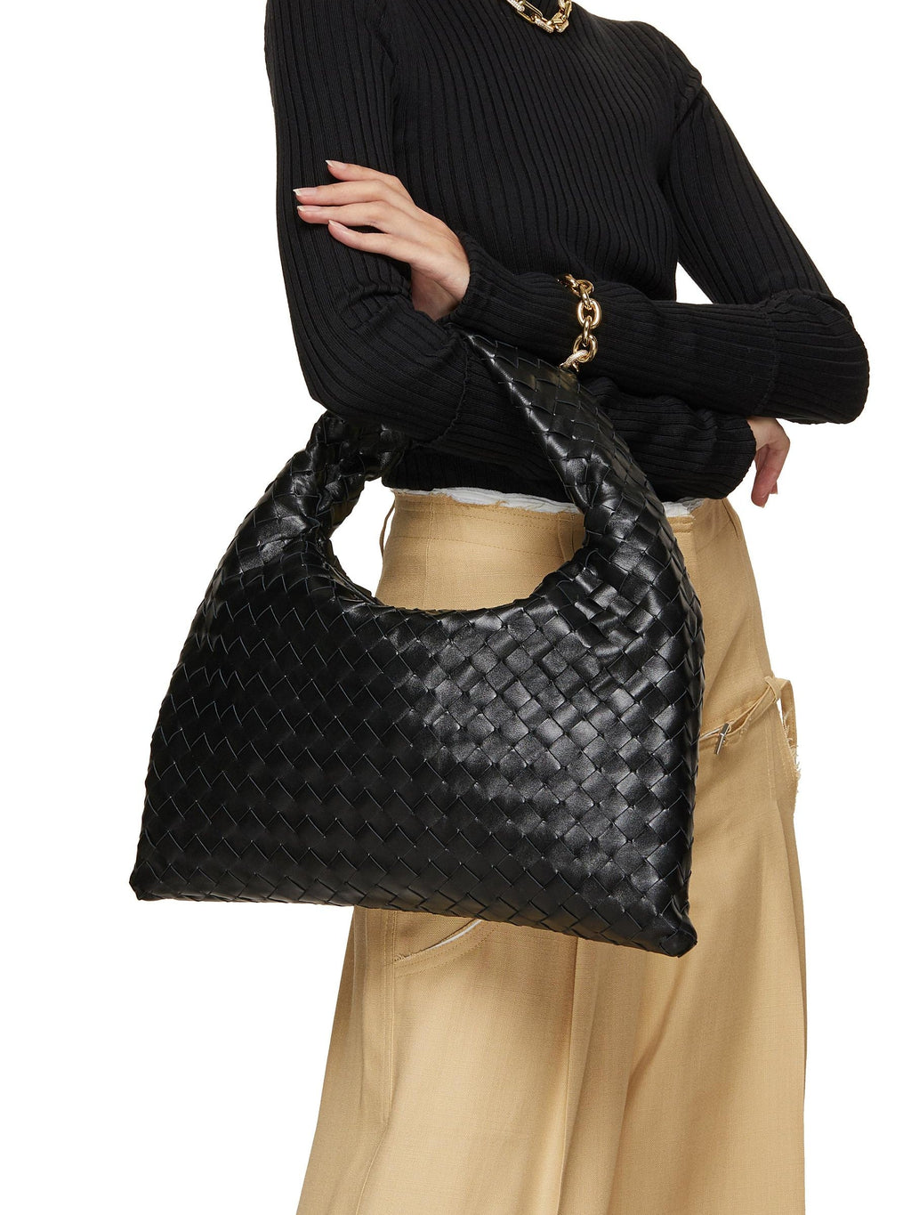 Recycled Vegan Intrecciato | Shoulder Bag
