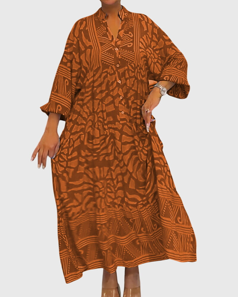 Marissa | Maxi Dress With Elegant Print