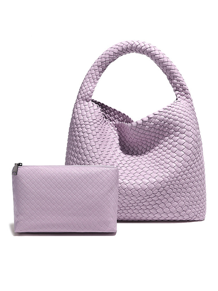 Recycled Vegan Intrecciato | Shoulder Bag