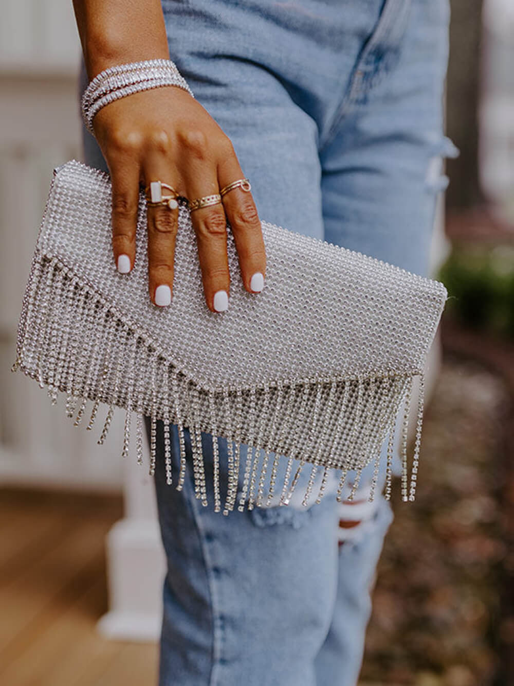 Vip Party | Rhinestone Clutch