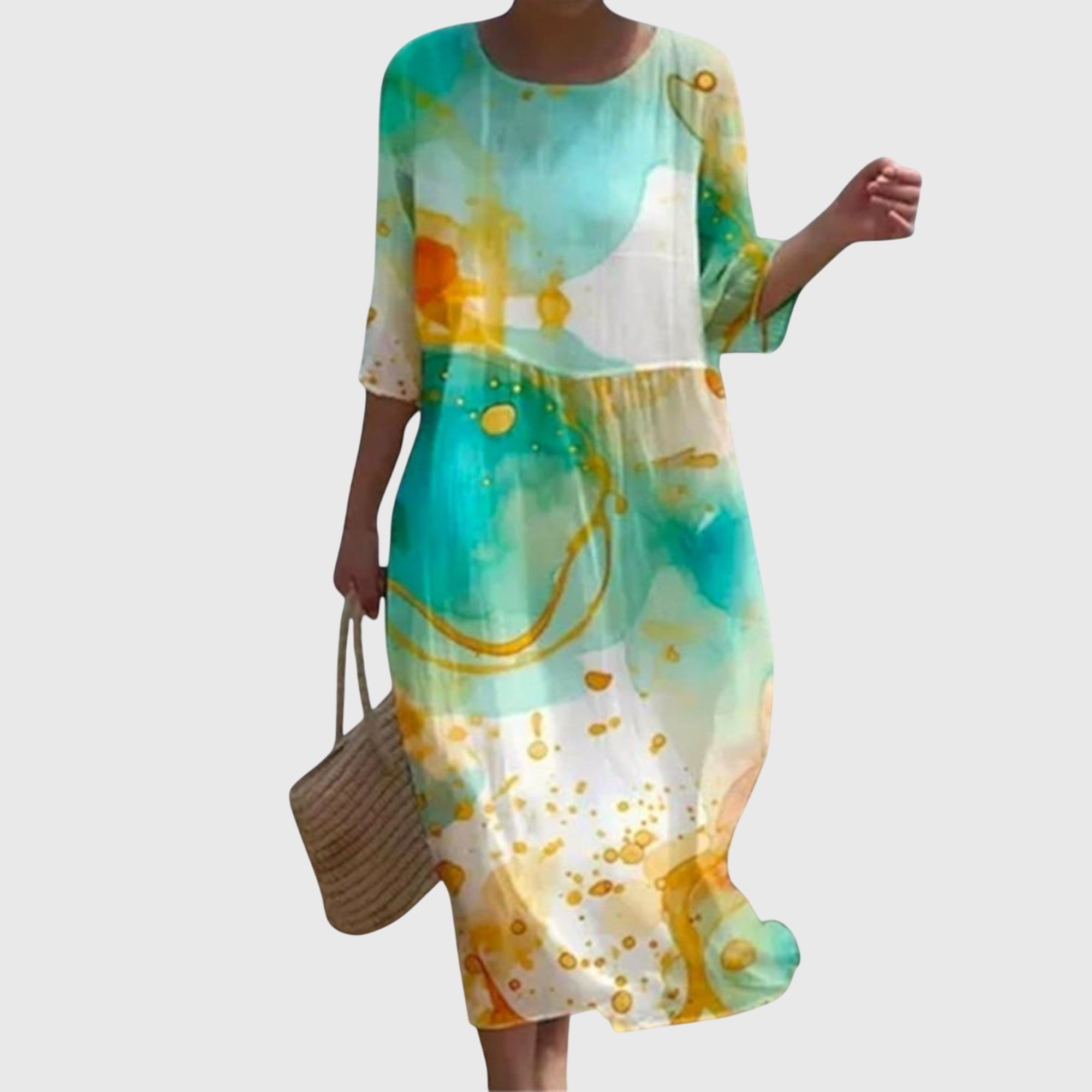 Ruth | Stylish Floral Maxi Dress