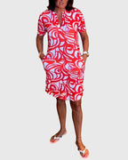 Juanita | Flattering Avenue Walk Dress
