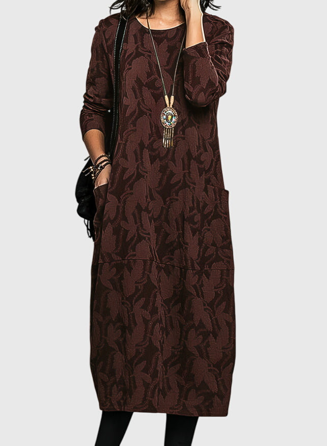 Julia | Casual Round-Neck Dress