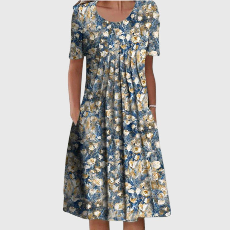 Doreen - Elegant Tummy Covering Dress