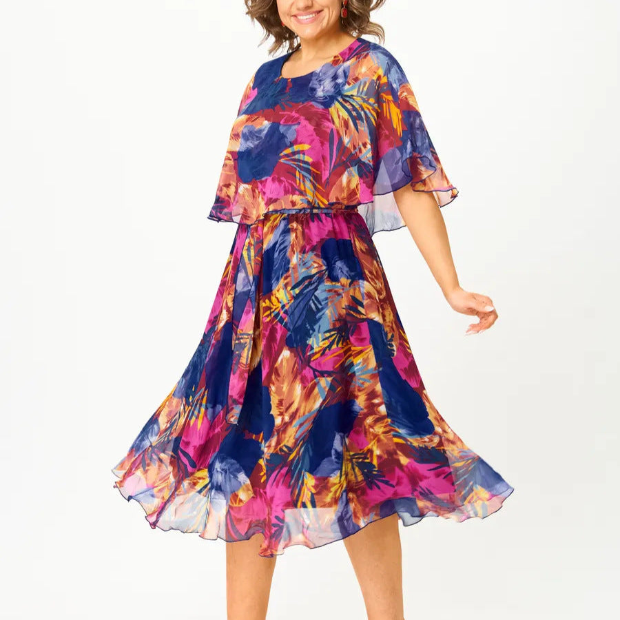 Laura - Comfortable And Chic Chiffon Dress