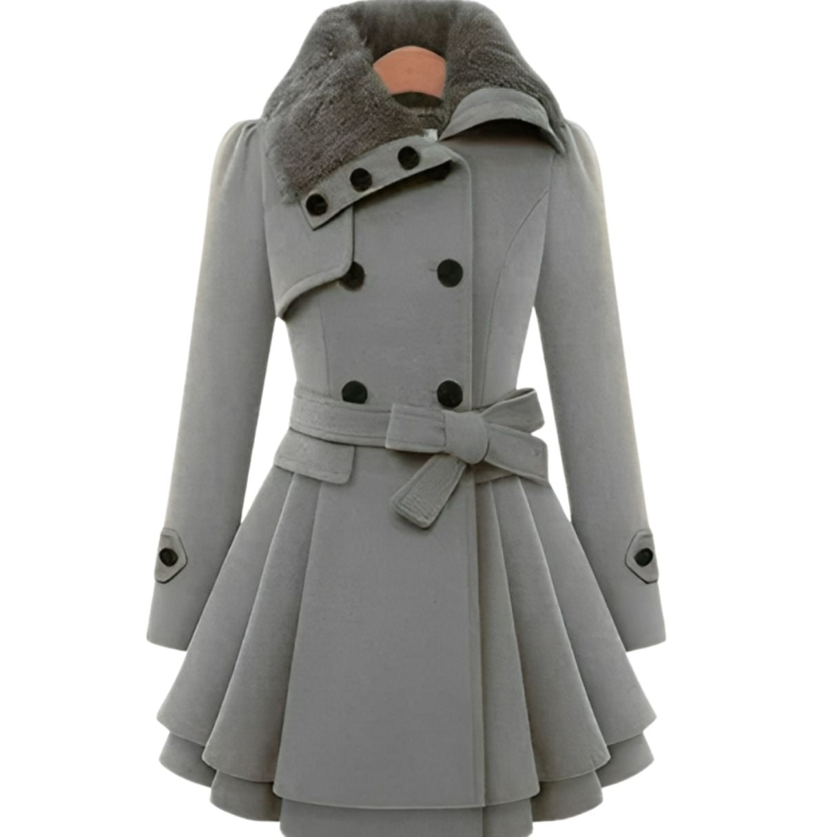 Rosalie | Warm Longline Trench Coat