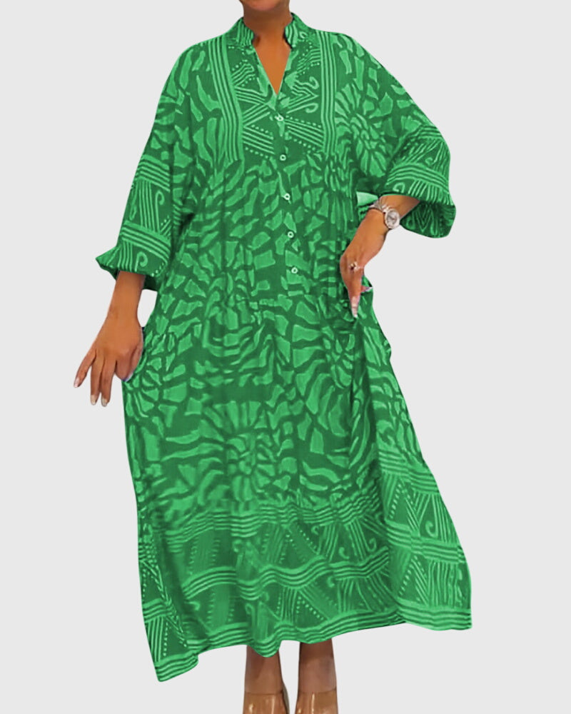 Marissa | Maxi Dress With Elegant Print