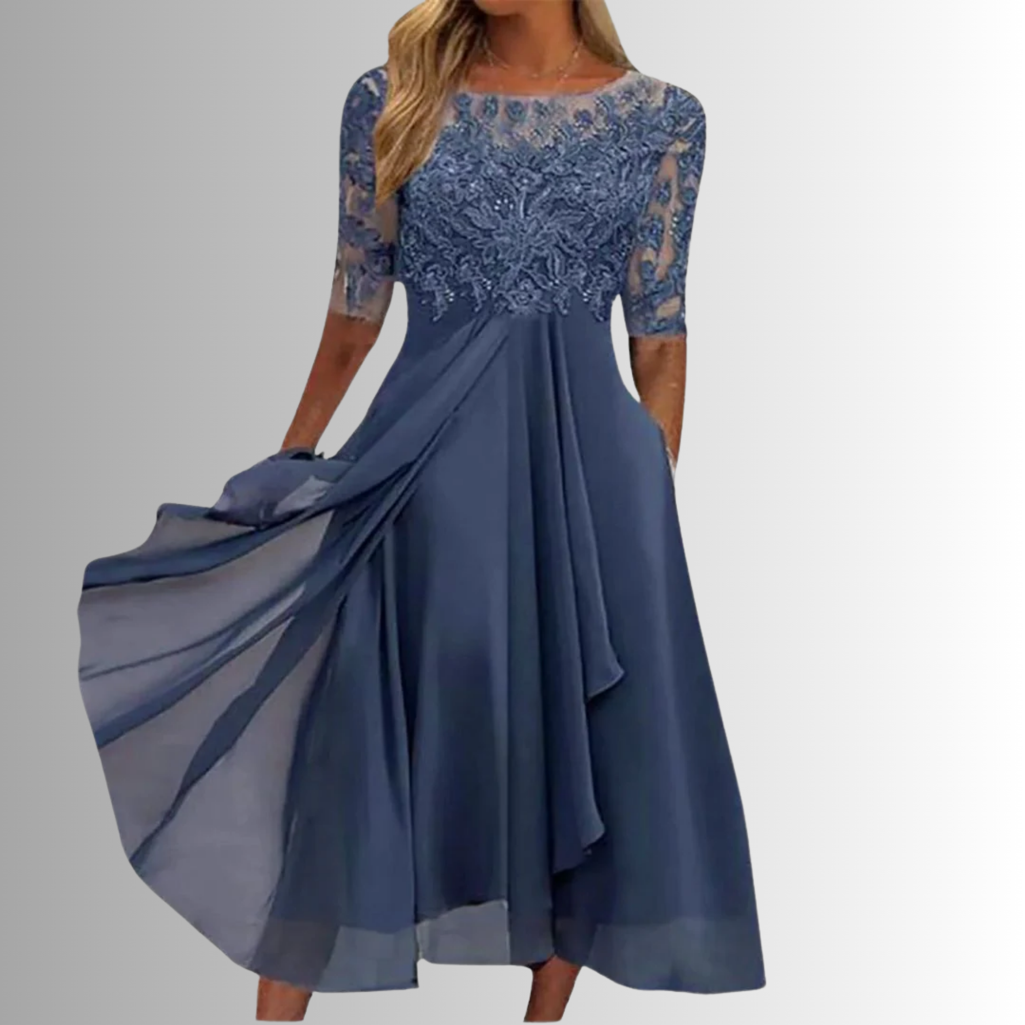 Gloria - Elegant Lace Dress
