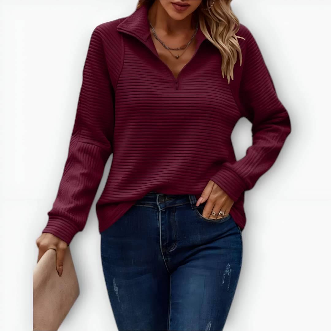 Elowen™ - STYLISH CASUAL SWEATER WITH RELAXED FIT
