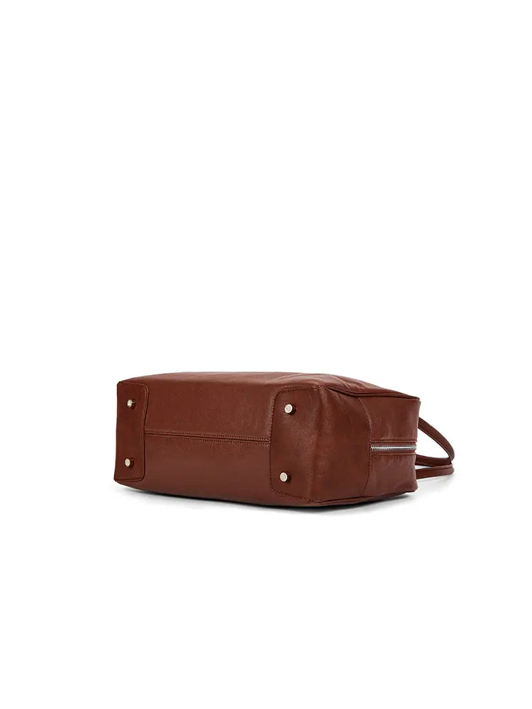 Vegetable | Tanned Leather Box Toast Bag