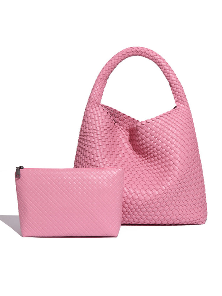 Recycled Vegan Intrecciato | Shoulder Bag