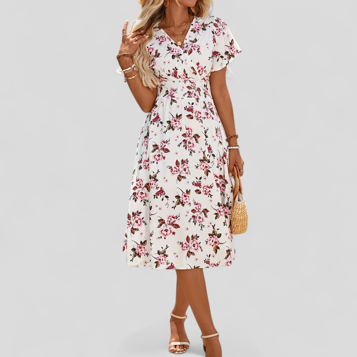 Natalie | Comfortable Summer Midi Dress
