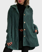 Indie | Corduroy Hooded Jacket