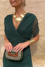 Louise | Elegant V-Neck Maxi Dress