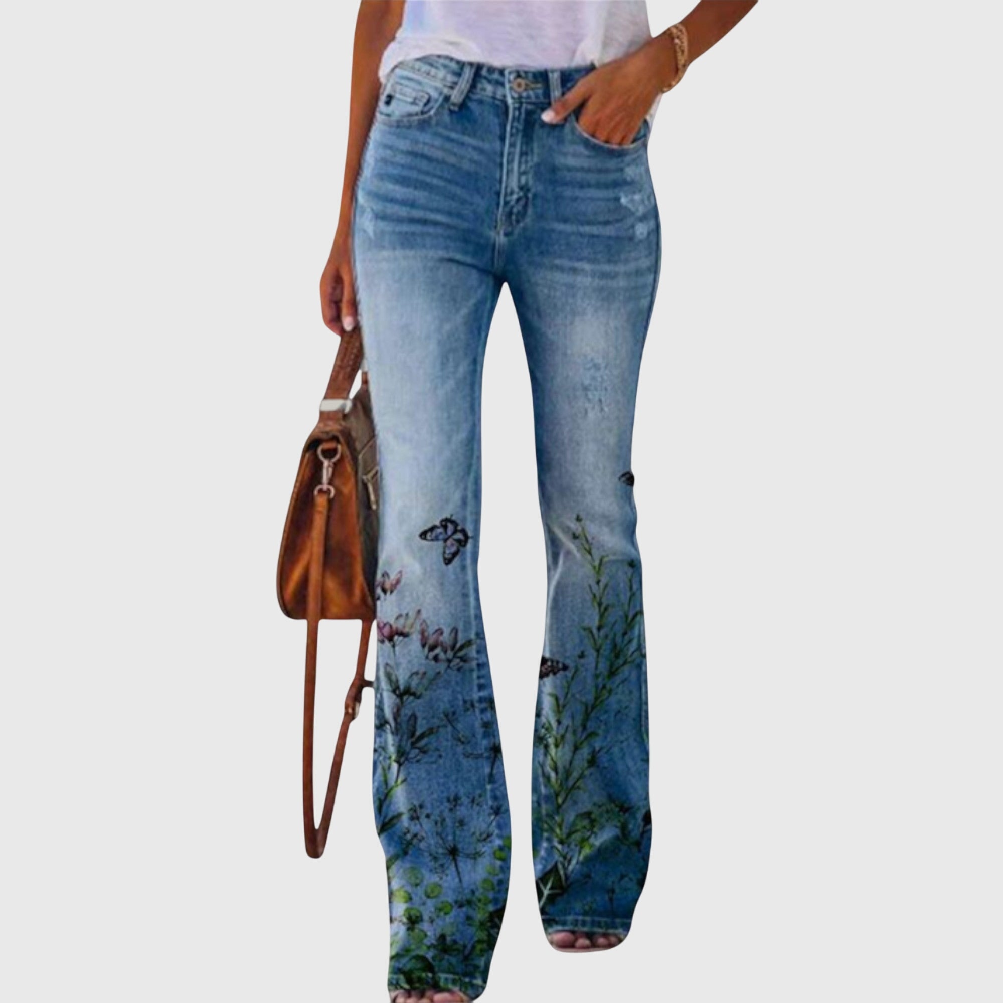 Jessy | Pants with Flowers