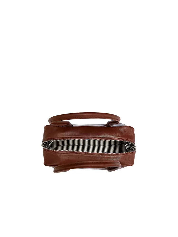 Vegetable | Tanned Leather Box Toast Bag