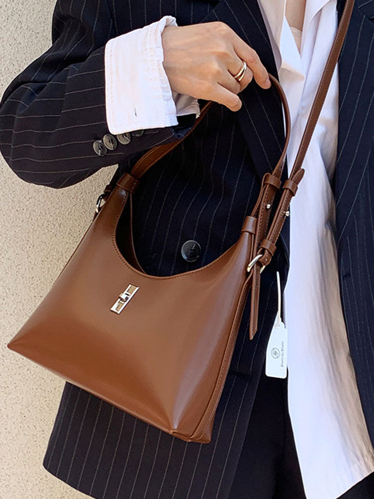 Half Moon | Leather Crossbody Bag