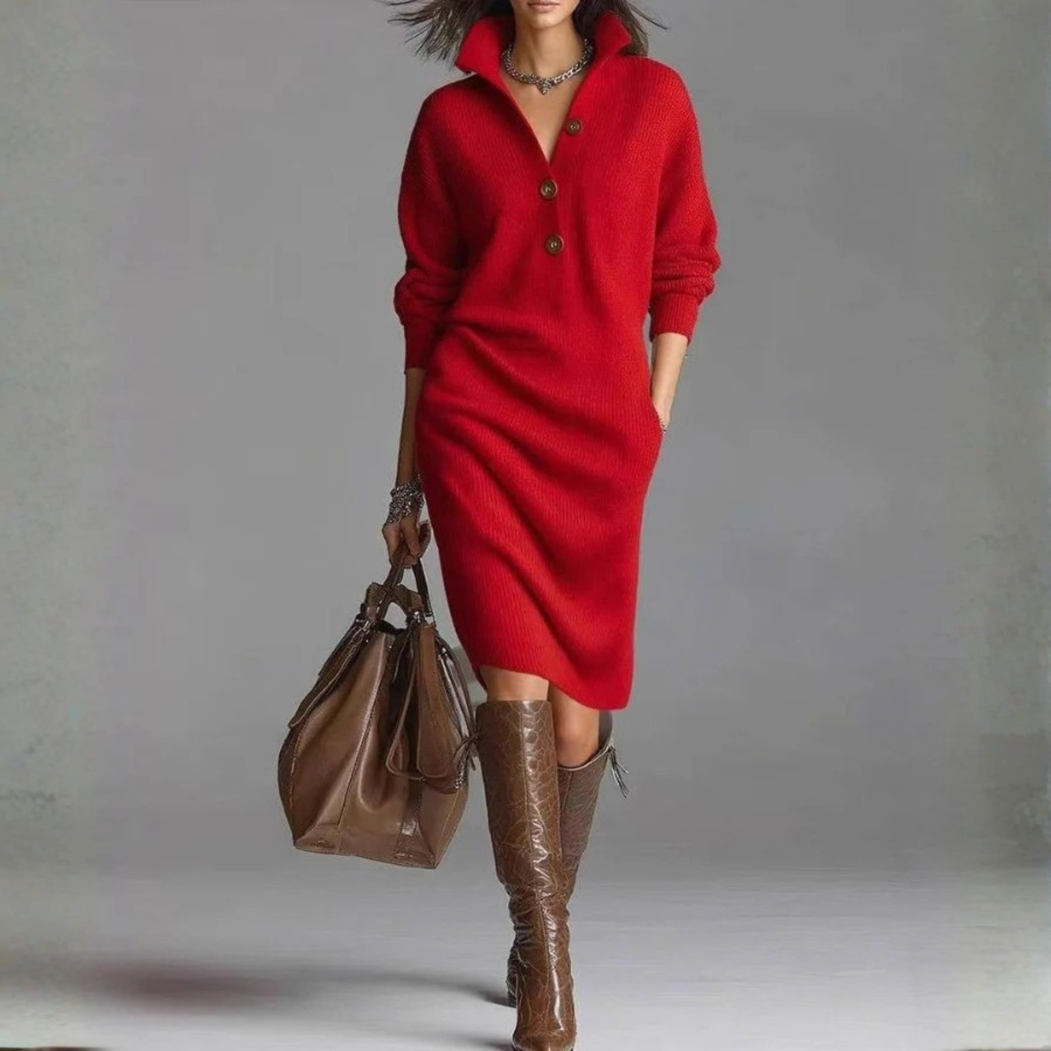 Hayden Zoe | Warm Knit Dress