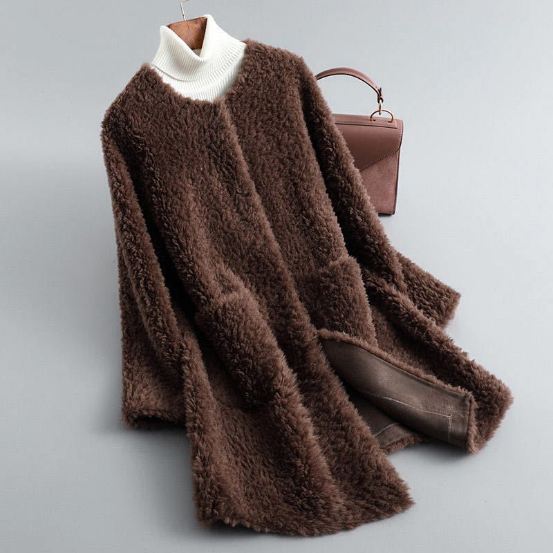 Bianca | Warm Shearling Coat