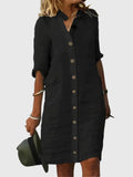 Christine - Stylish button dress