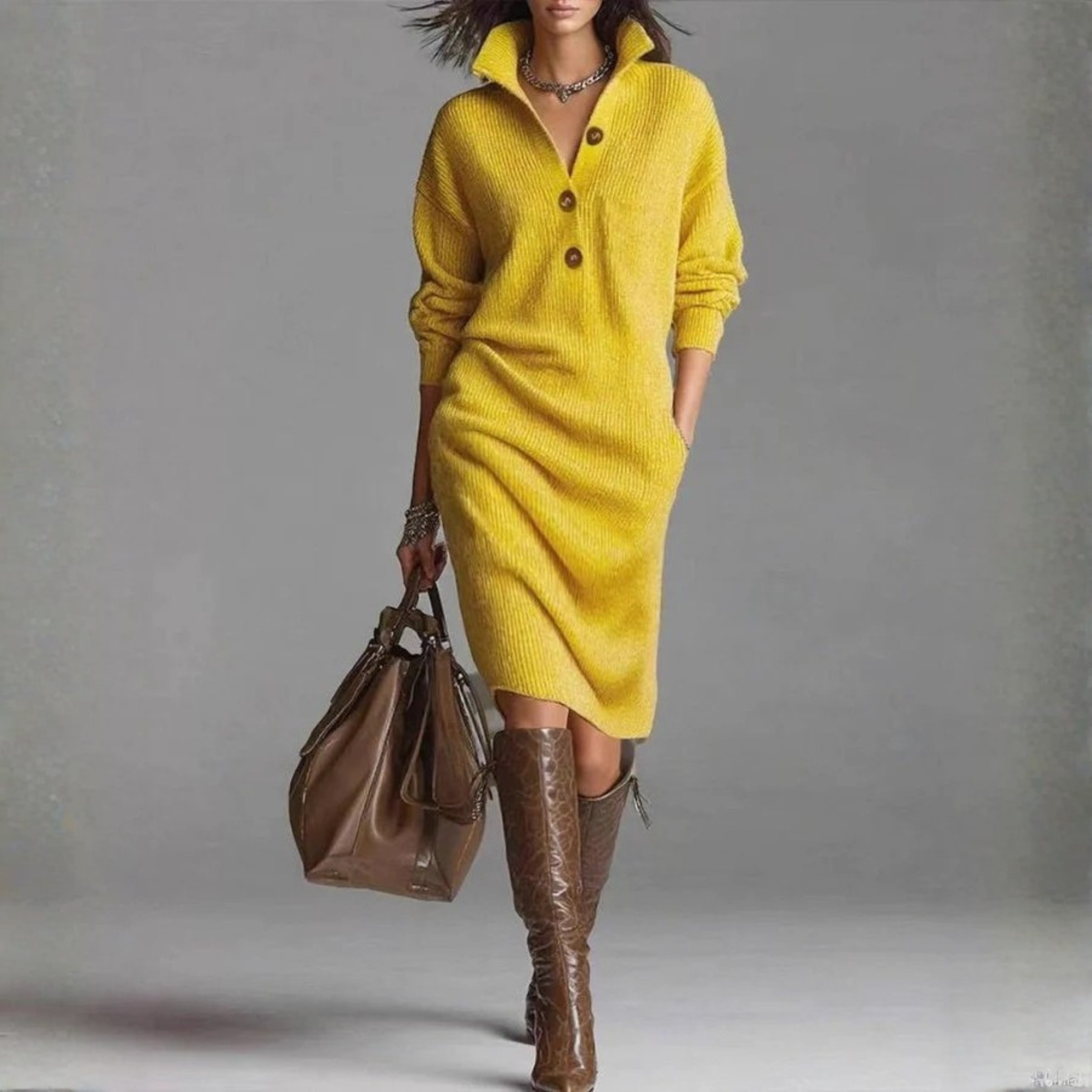 Hayden Zoe | Warm Knit Dress