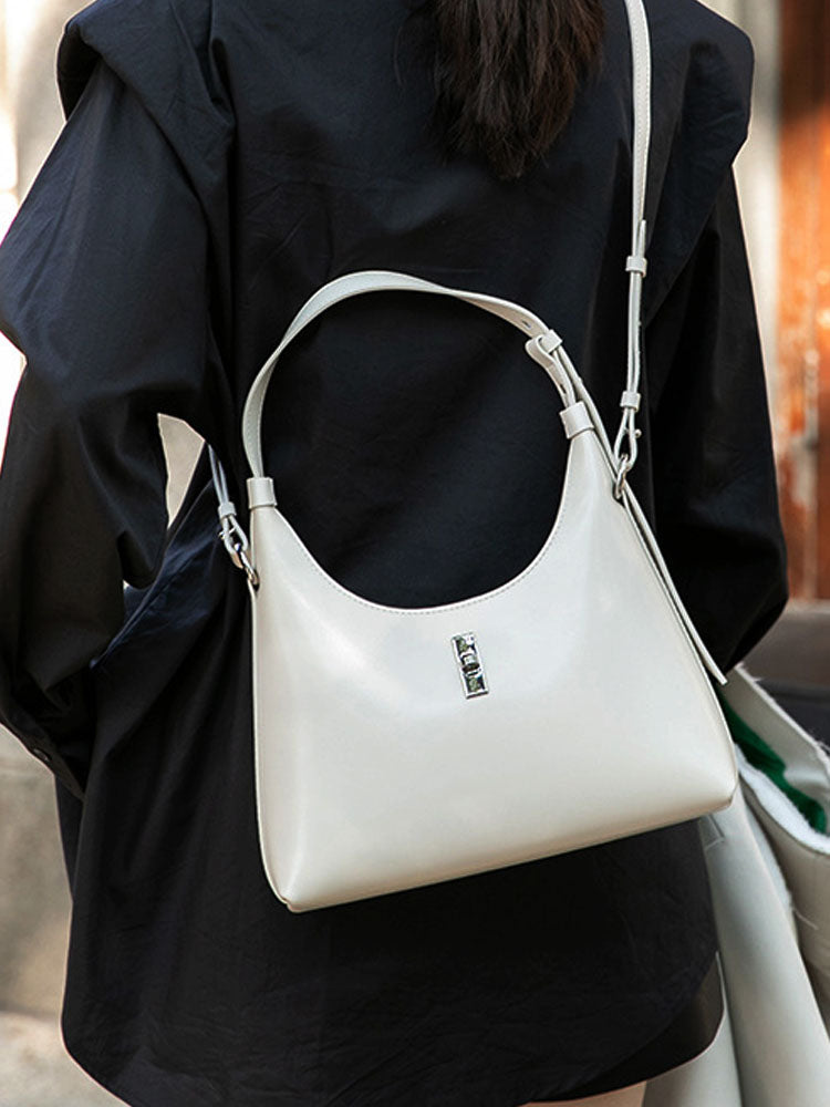 Half Moon | Leather Crossbody Bag