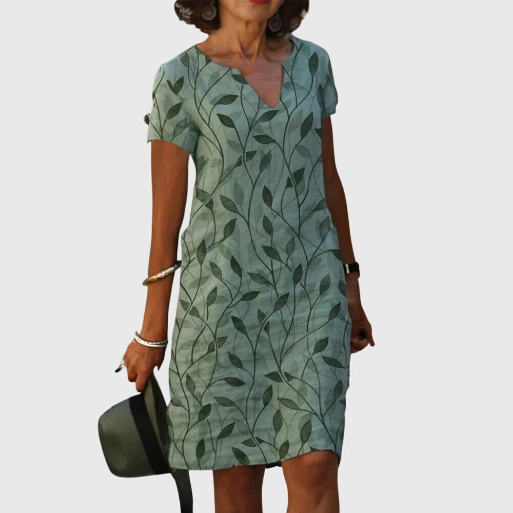 Carol - Casual V-Neck Dress
