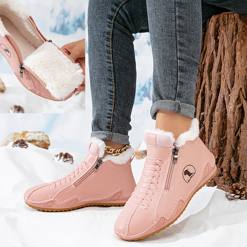 Léa | Comfortable Winter Ankle Boots with Ergonomic Support