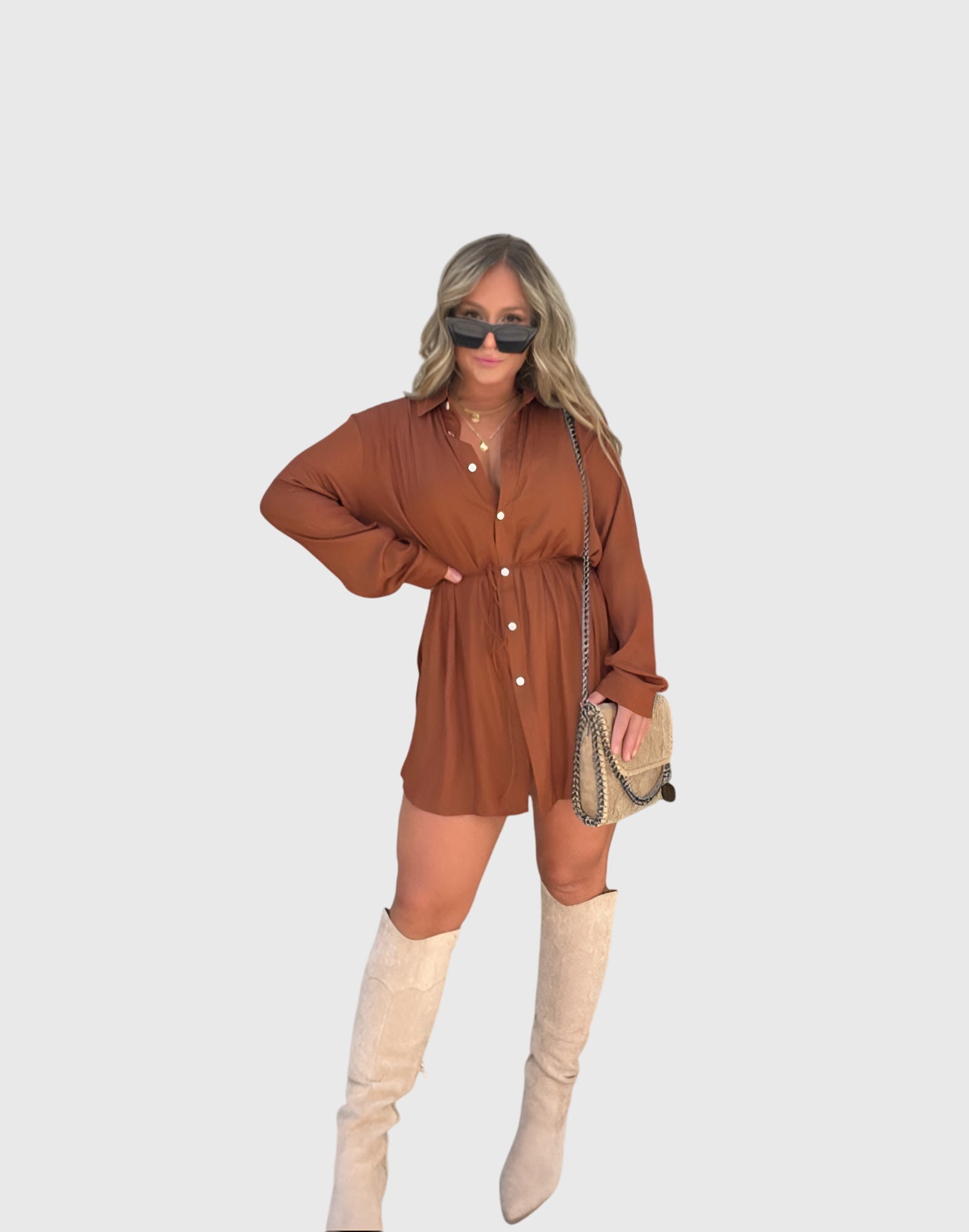 Faye | Elegant Romper Dress