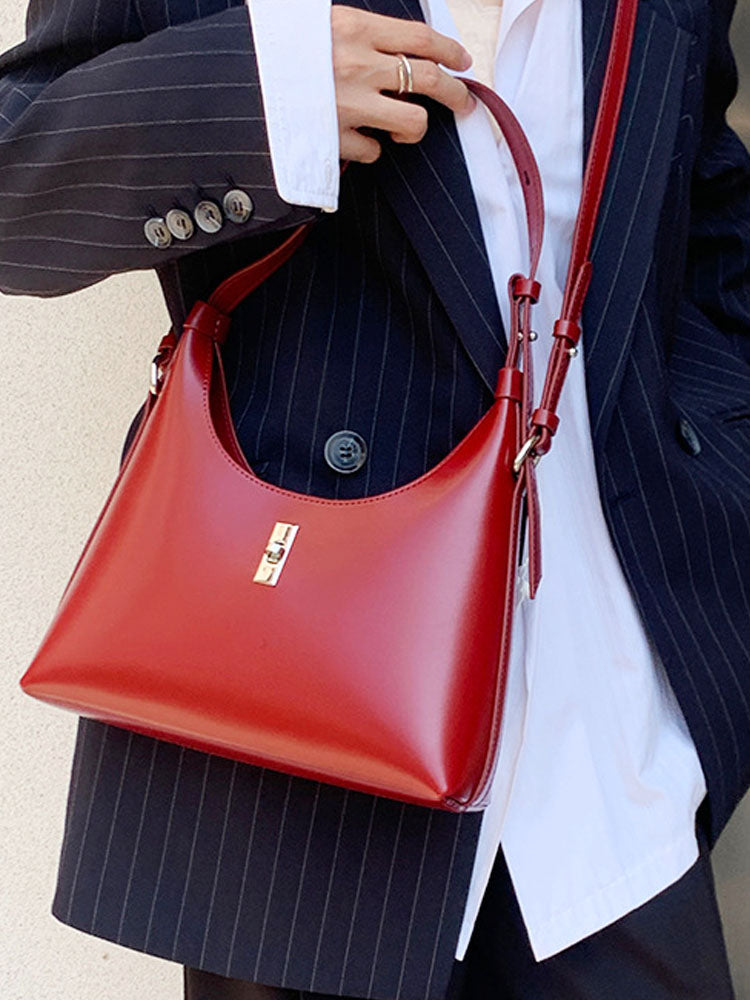 Half Moon | Leather Crossbody Bag