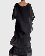 Bernadette | Long and Flowing Elegant Dress