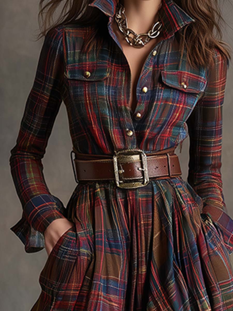 Evelyn | Classic Elegant Shirt Dress