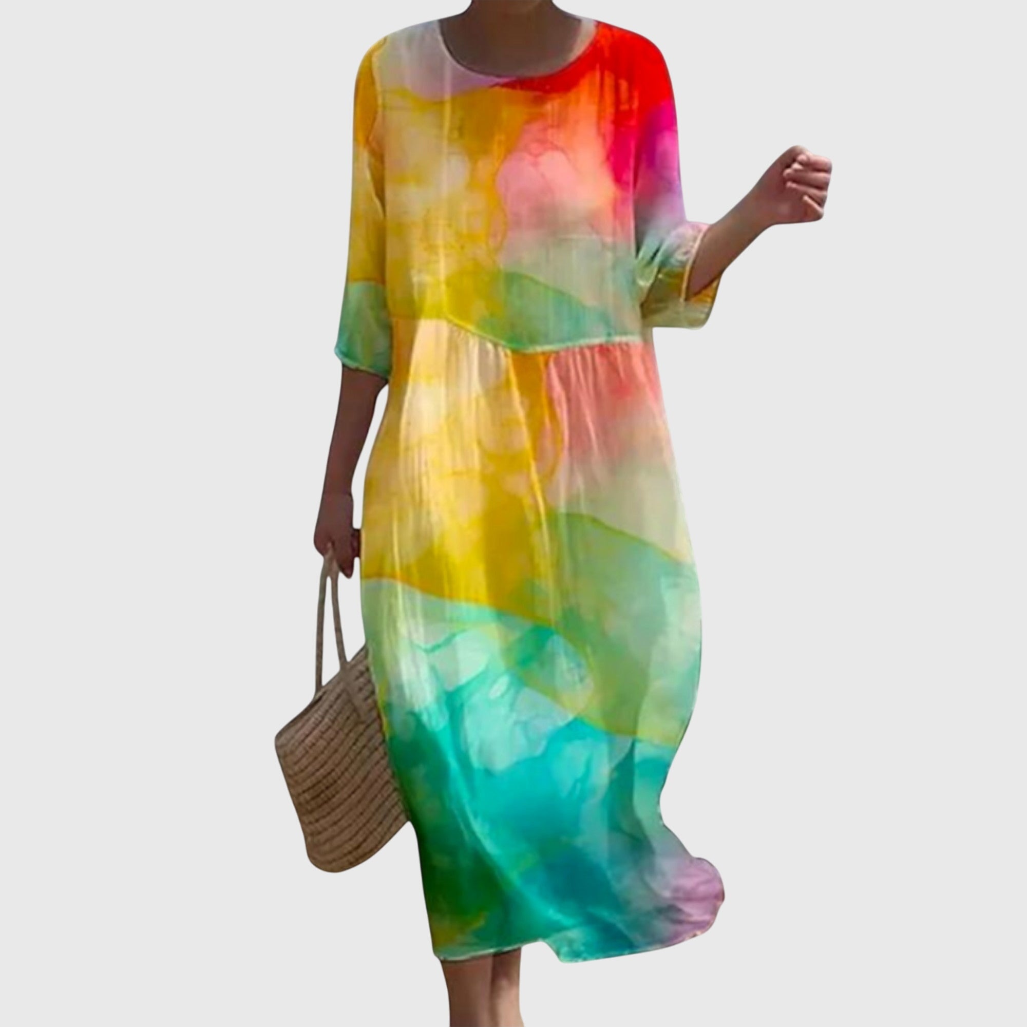 Ruth | Stylish Floral Maxi Dress