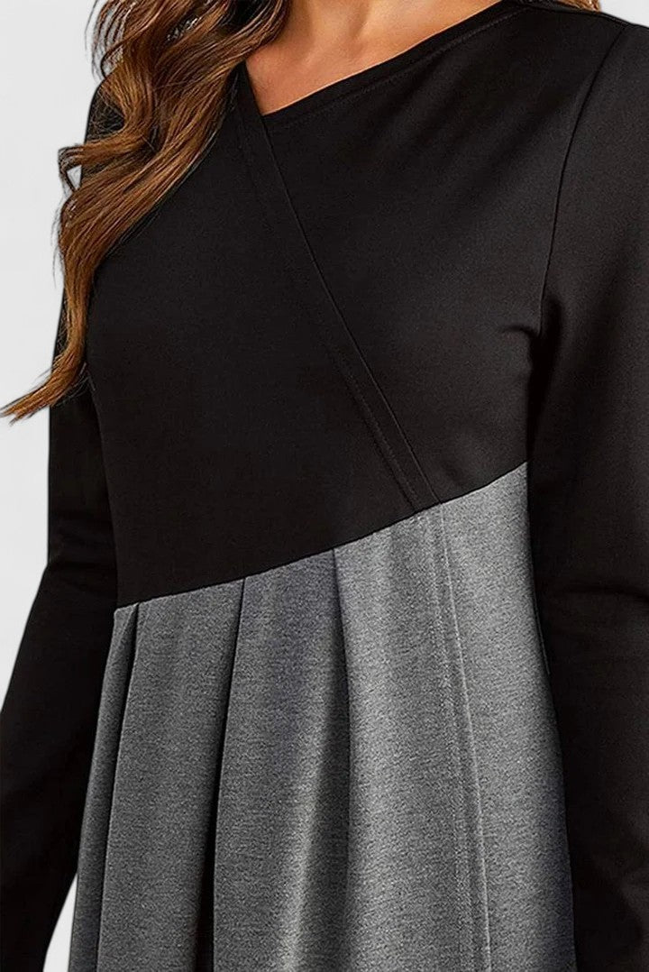 Shannon | Elegant Long Sleeve Maxi Dress